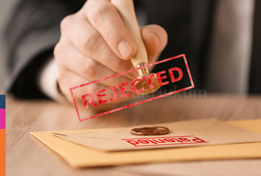 permohonan paten ditolak