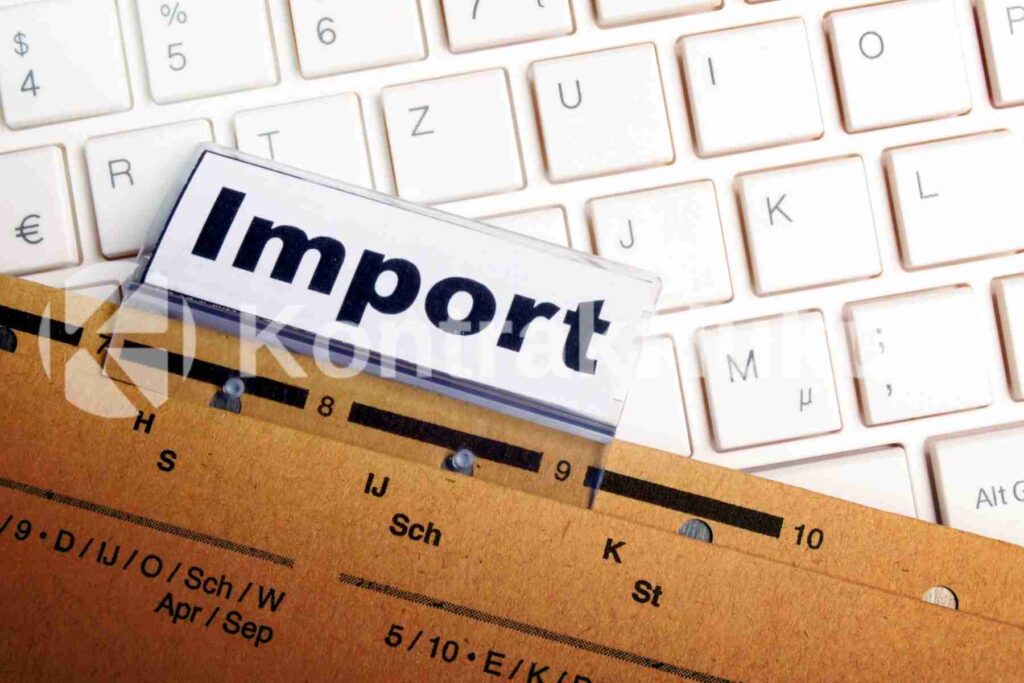 impor elektronik