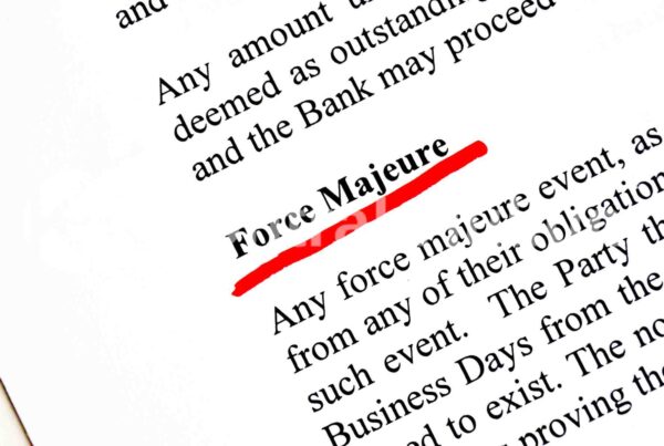 klausul force majeure