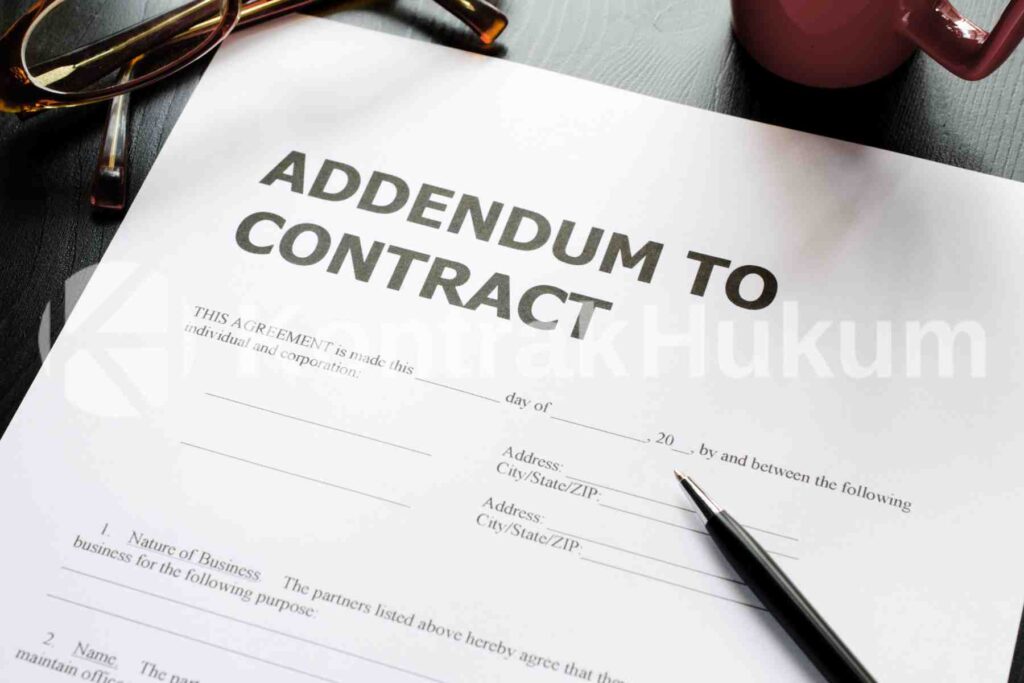 Addendum perjanjian