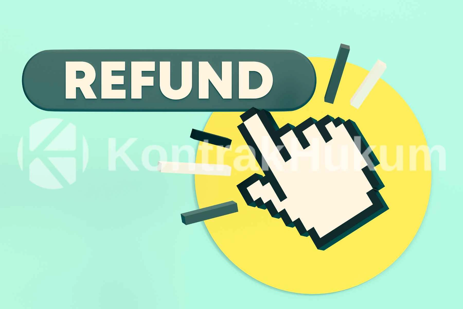 refund pph 22 belum masuk